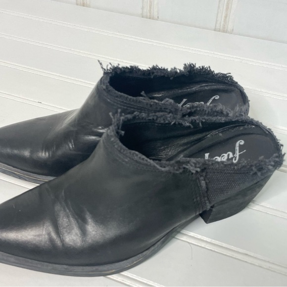 Free People Wild Things Leather Point Toe Mule 616 - Picture 2 of 10